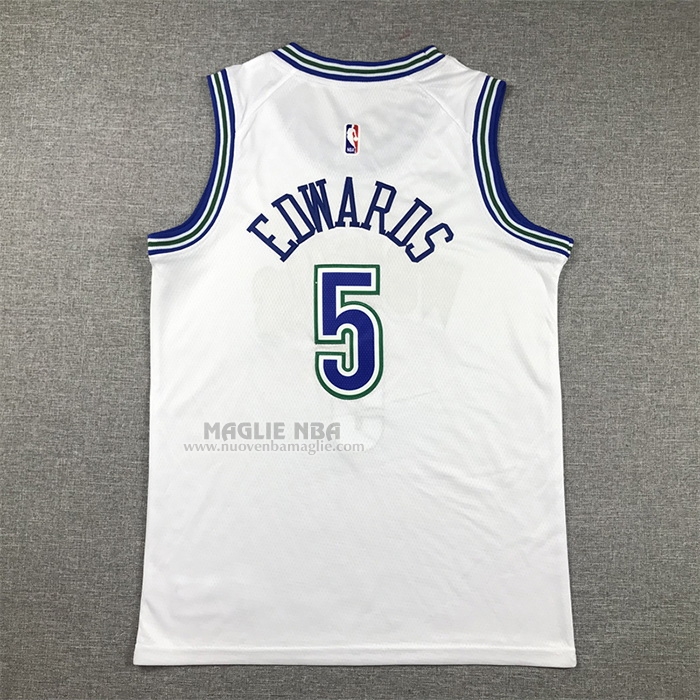 Maglia
 Anthony Edwards NO 5 Bambino
 Minnesota Timberwolves Classic 2023-24 Bianco
